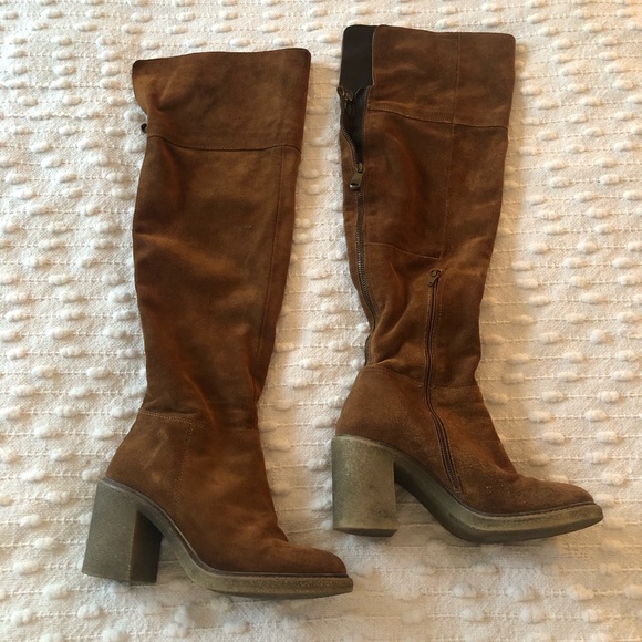 INVITO Italian Over the Knee Boots - Picture 4 of 15